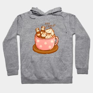 Hot Chocolate with Bunny Marshmallow Hoodie